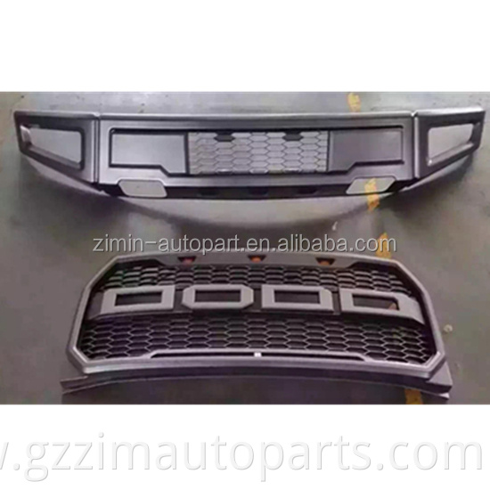 ABS Plastic Front Bumper & Grille Used For F150 Raptor 2015